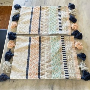 Spring Tassel Placemats (Set of 2)
